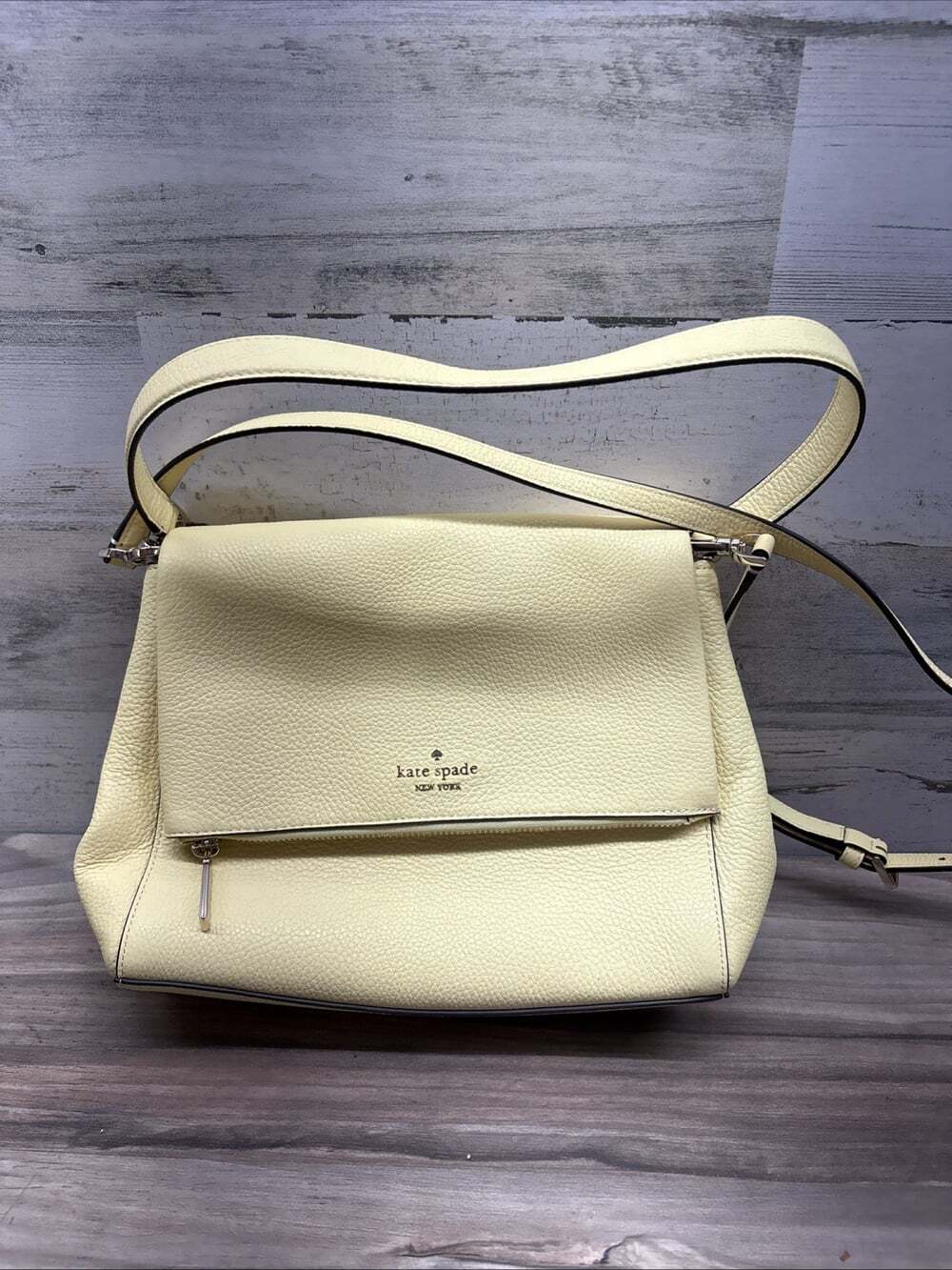 Kate Spade New York Hudson Pebbled Leather Medium Convertible Flap Shoulder Bag